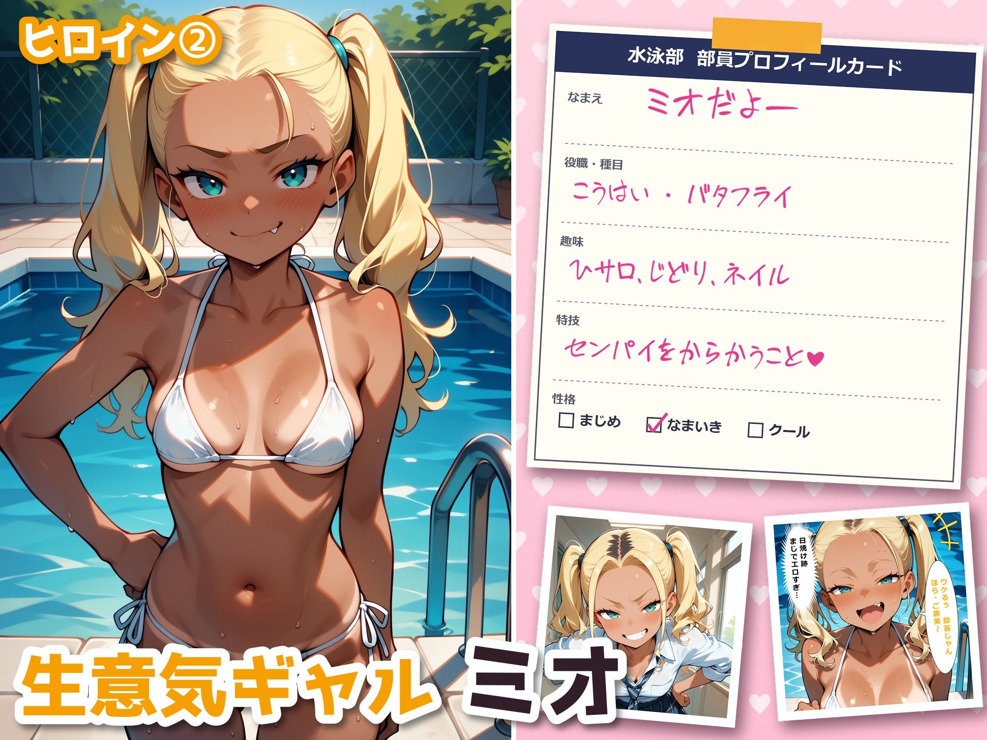 ノゾキミ。〜水泳部編〜 ノゾいたら美女部員4人に搾り取られた件 画像4