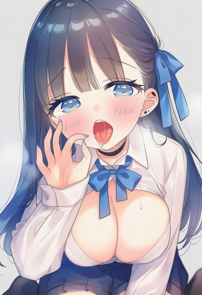 青リボンJKとらぶらぶえっち！ 画像1