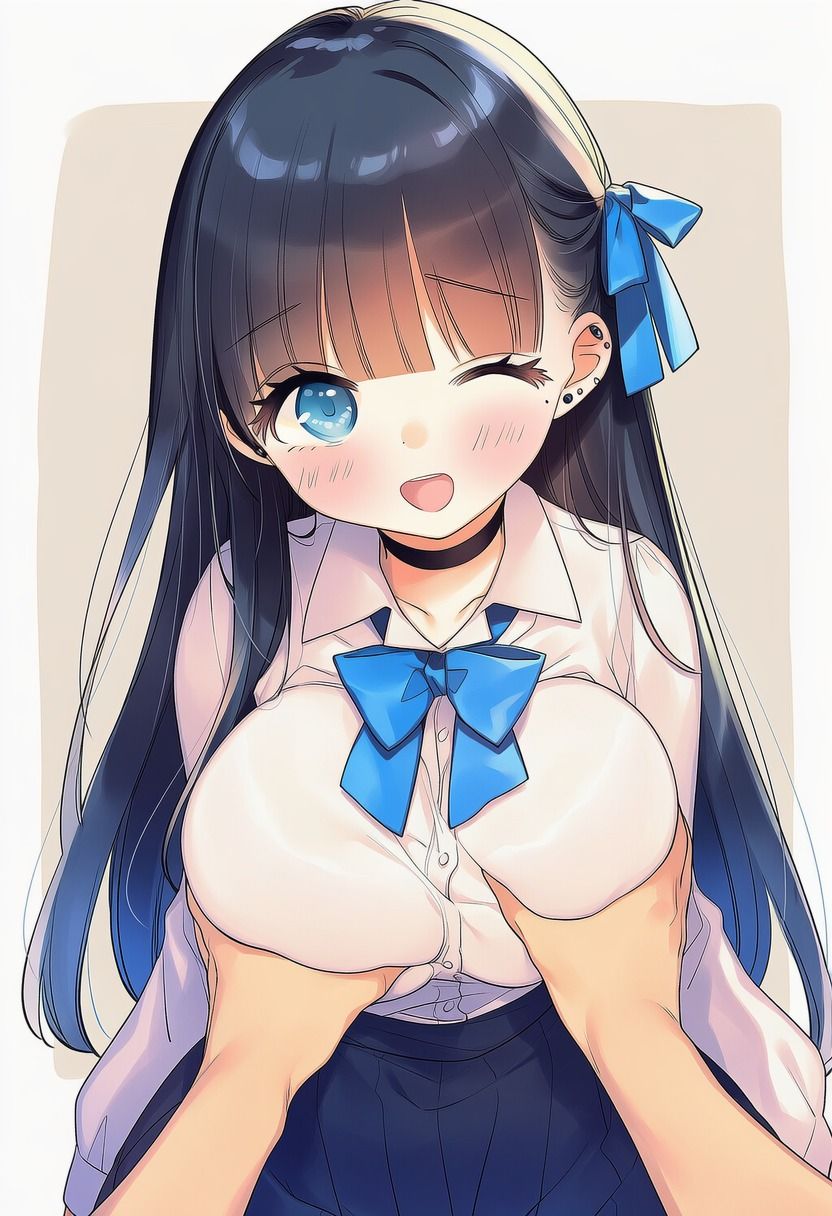 青リボンJKとらぶらぶえっち！ 画像2