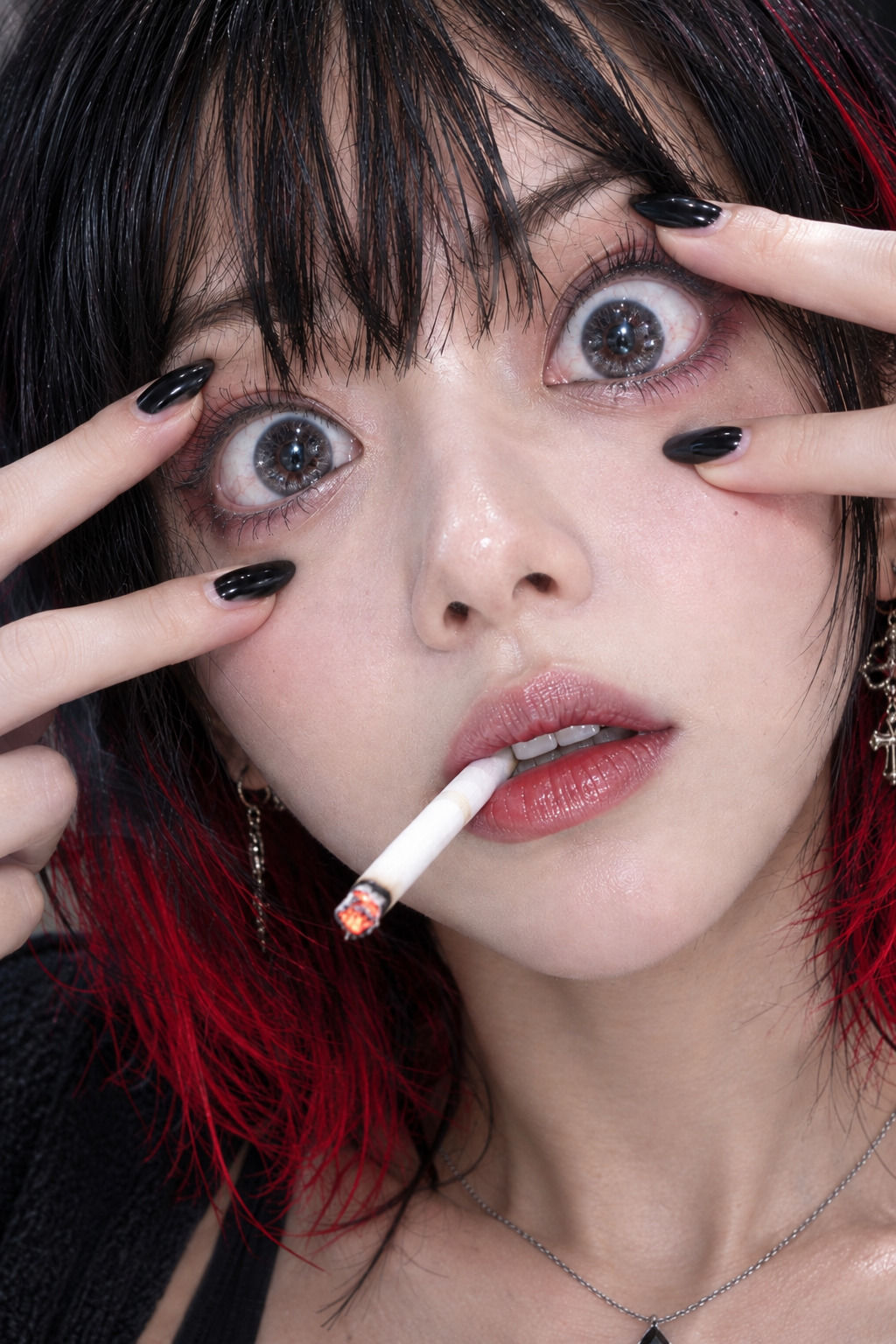 【美顔・美瞳】開眼美少女コレクション 〜美顔接写＆美瞳強調CG集〜