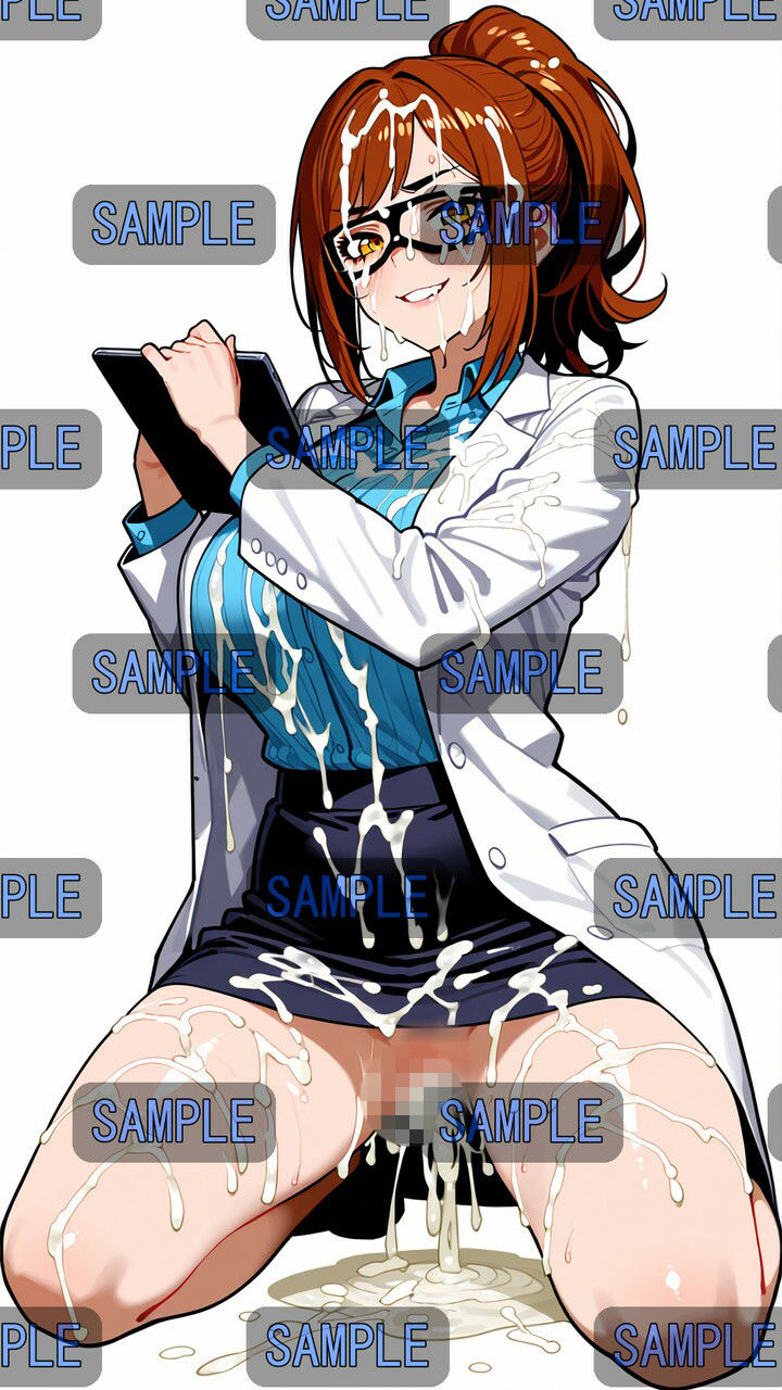 白衣が似合う、知的な研究者お姉さん