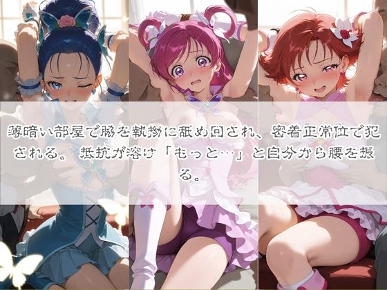 清楚系ヒロインがホームレスに拉致されて監禁いいなりオナホ化 プ〇キュア 2 サンプル画像3