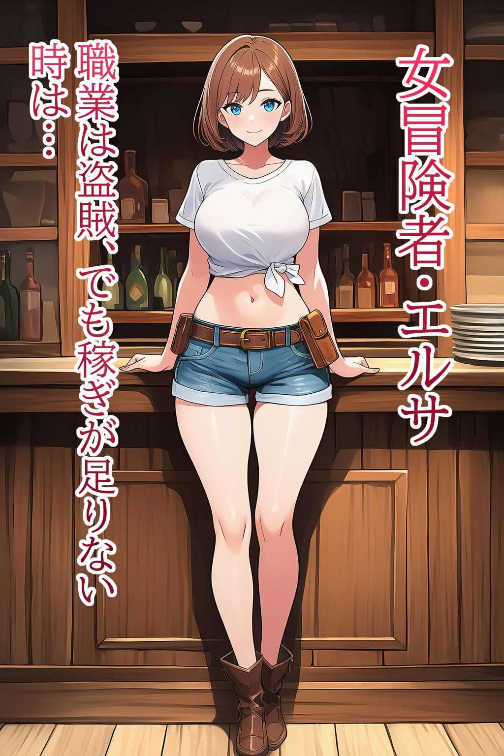 AIキャラチャットで生み出したオリキャラのHなCG集 画像3