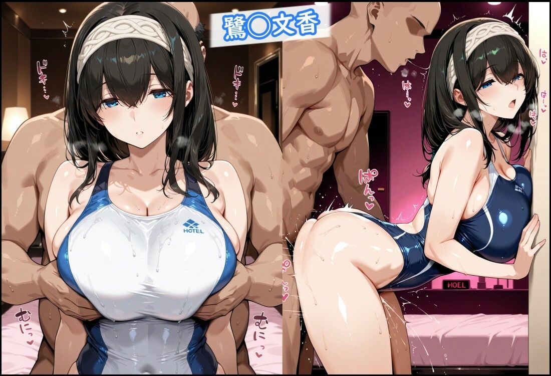 競泳水着のシンデレラアイドル3人、種付けおじさんに堕ちる 画像3