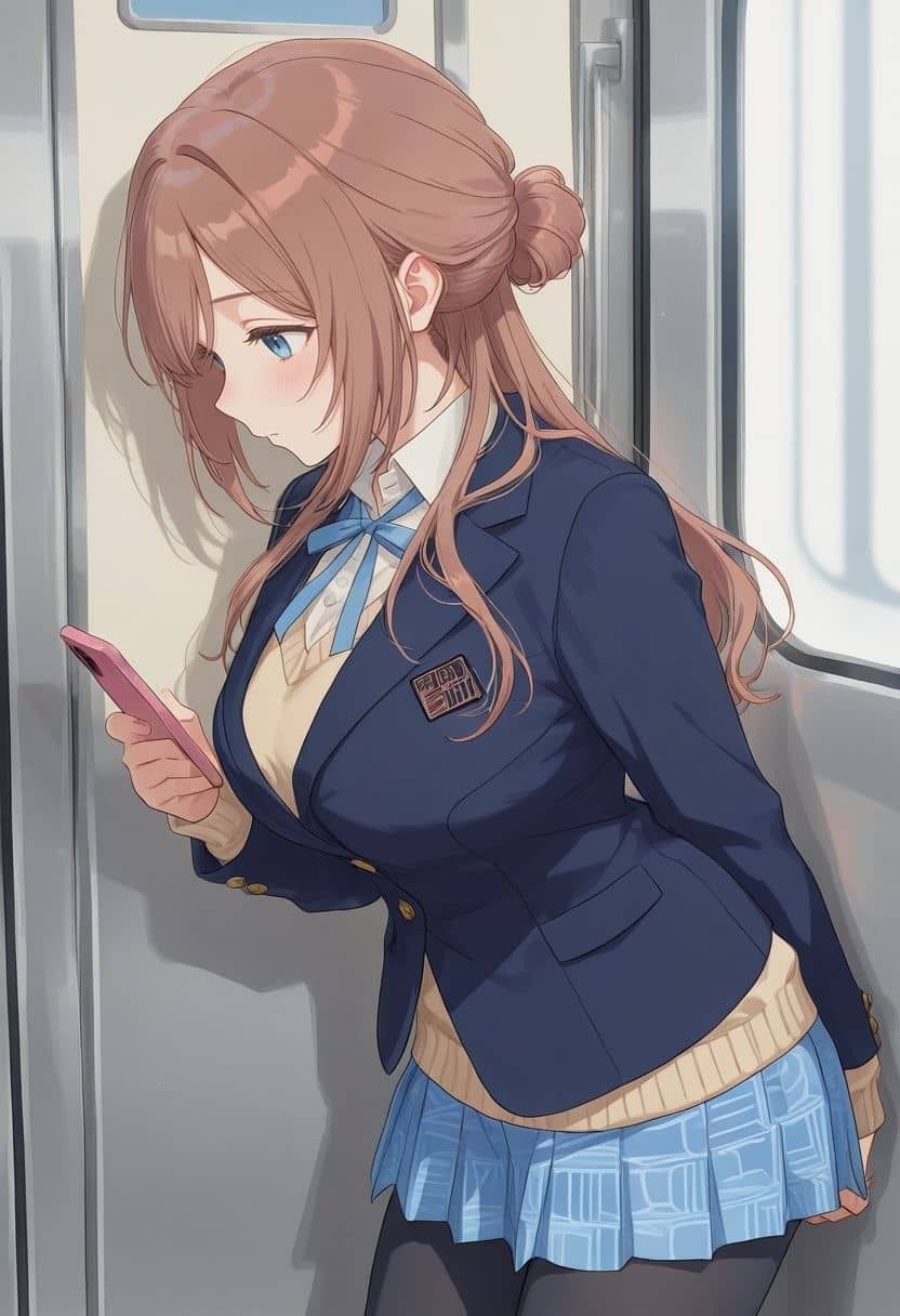 姫崎莉波 田舎の電車 サンプル1