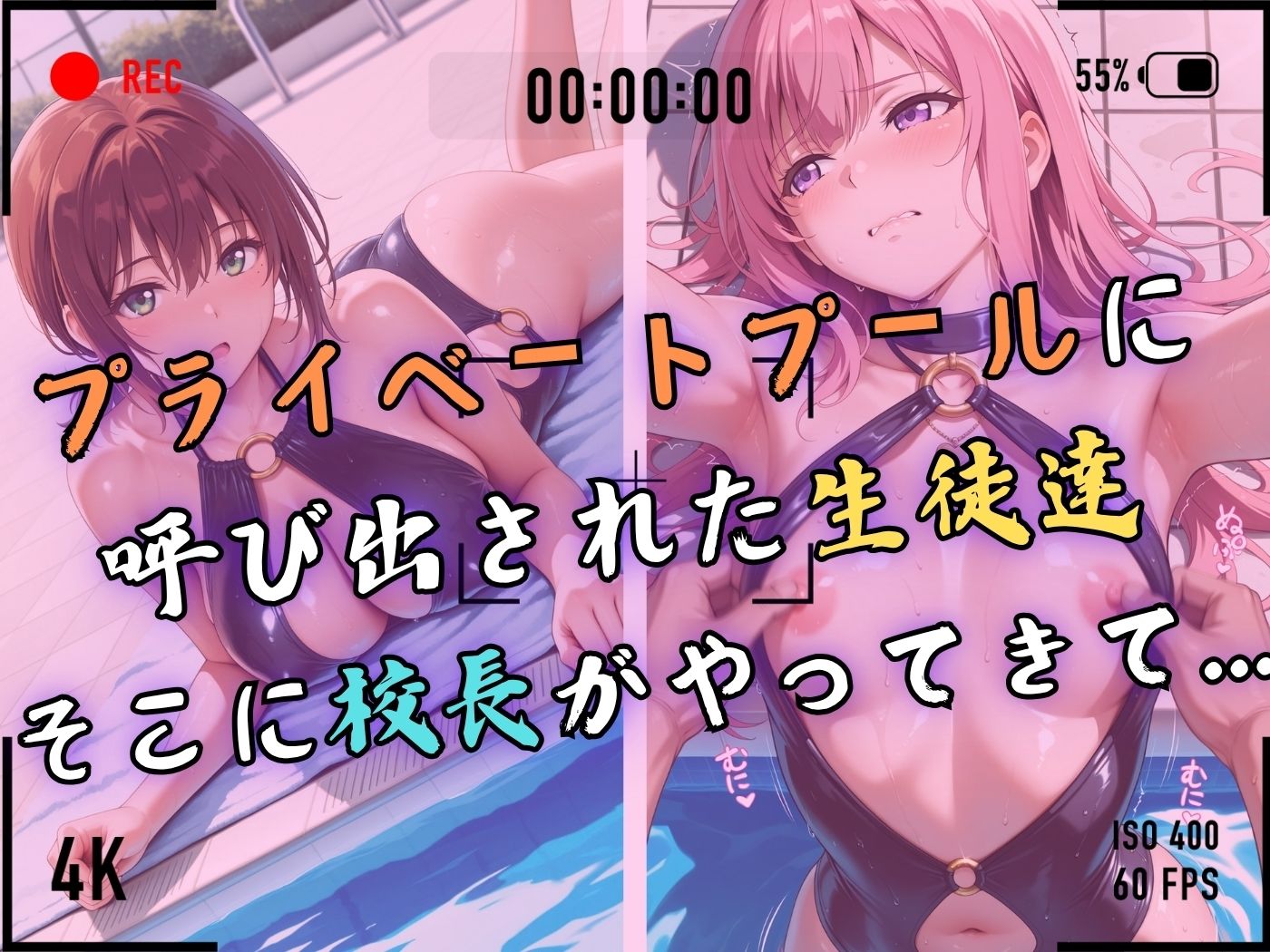 【4Kイラスト】1万3000人の生徒を抱いた校長による女子生徒への性指導（林間合宿編） サンプル4