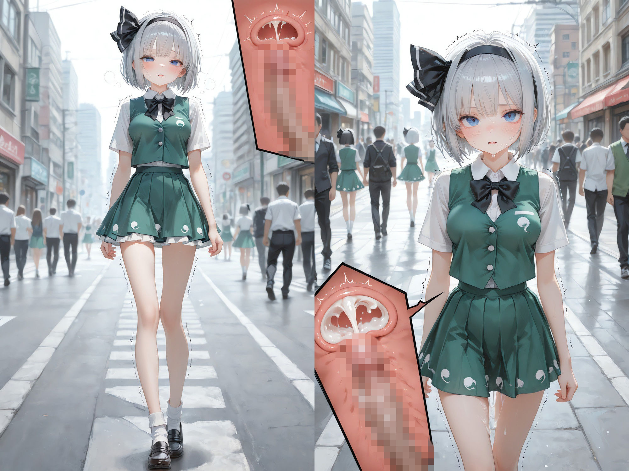 幻想郷アイドルライブで魔法のオナホがつながった 〜幻想郷ライブ×魔法のオナホ、中出し転送だらけの一日〜 (透過・ボテ腹あり) 画像5