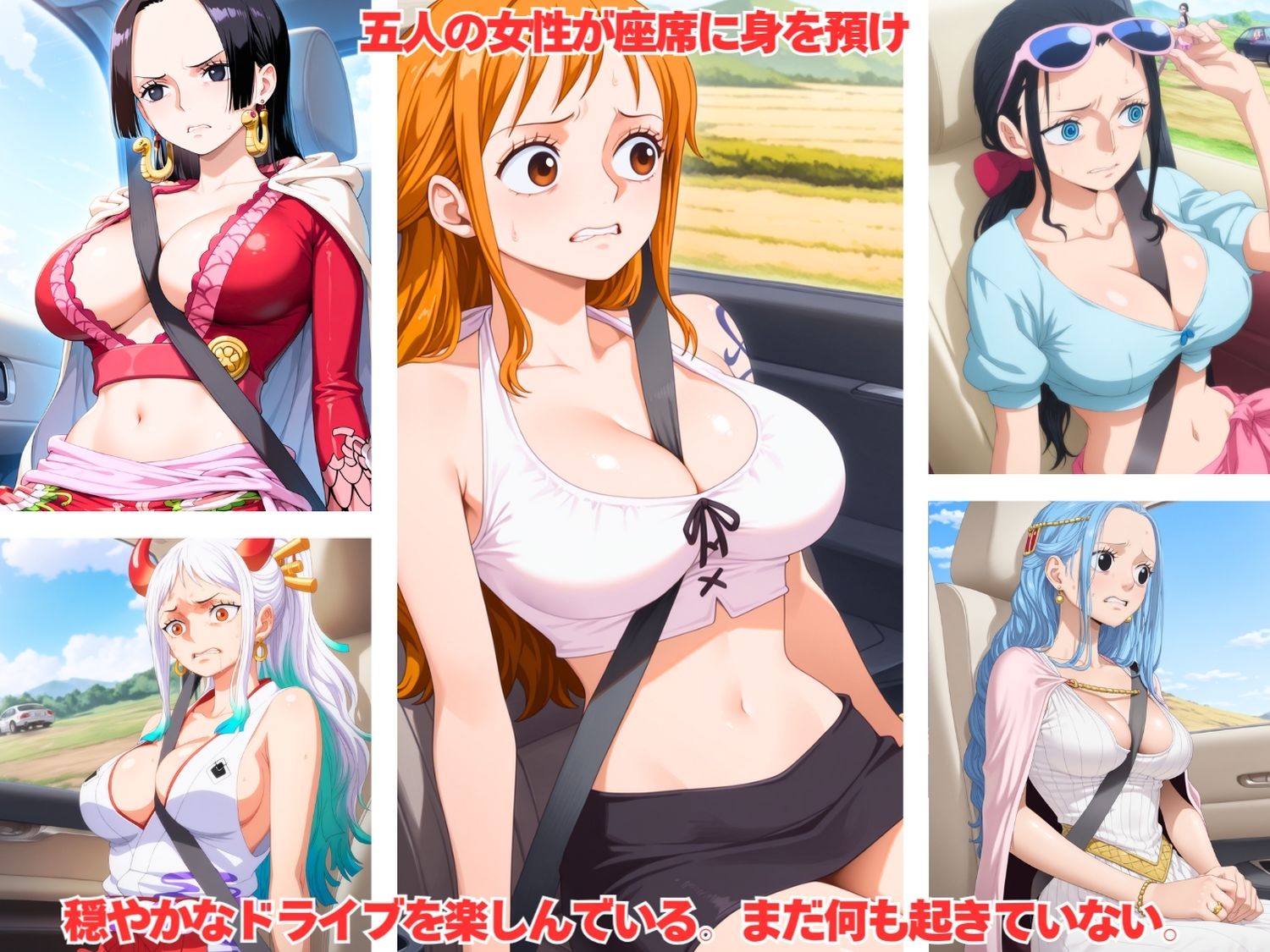 秘密を握られた女海賊たち 〜抵抗すればするほど、深みにはまっていく〜