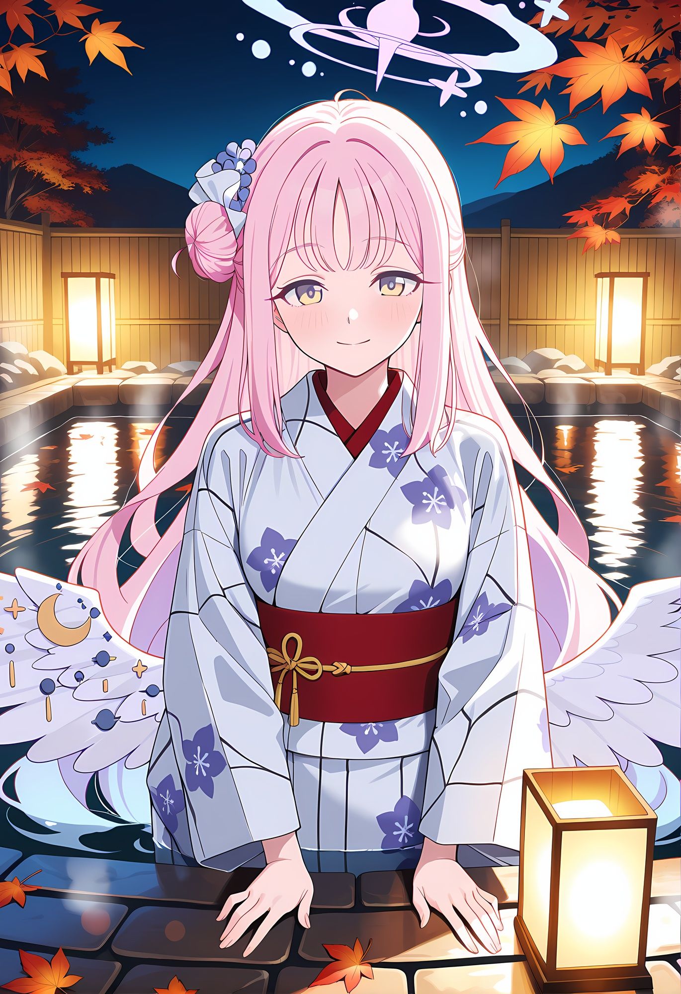 君と過ごす、紅葉の夜 画像1