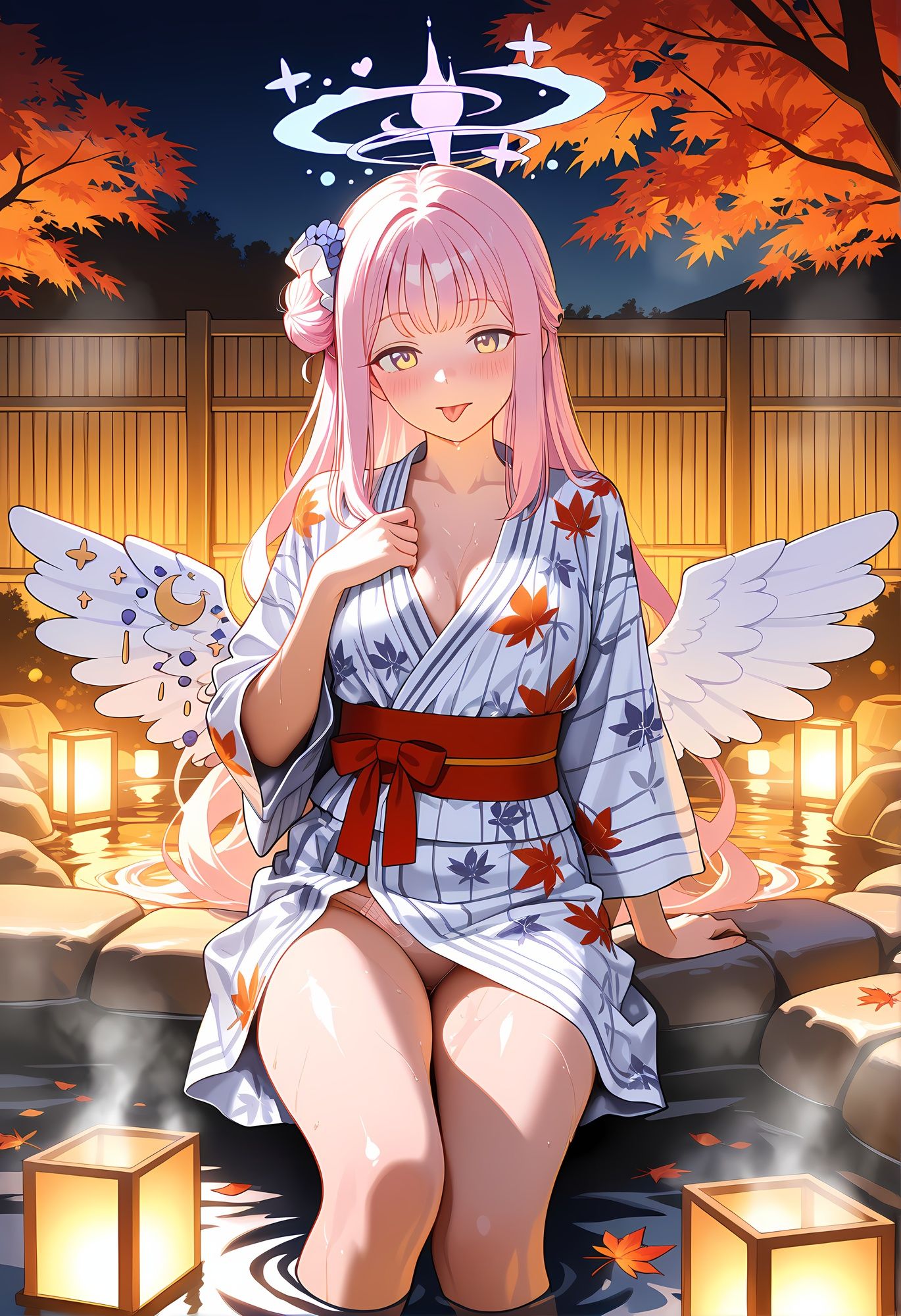 君と過ごす、紅葉の夜 画像2