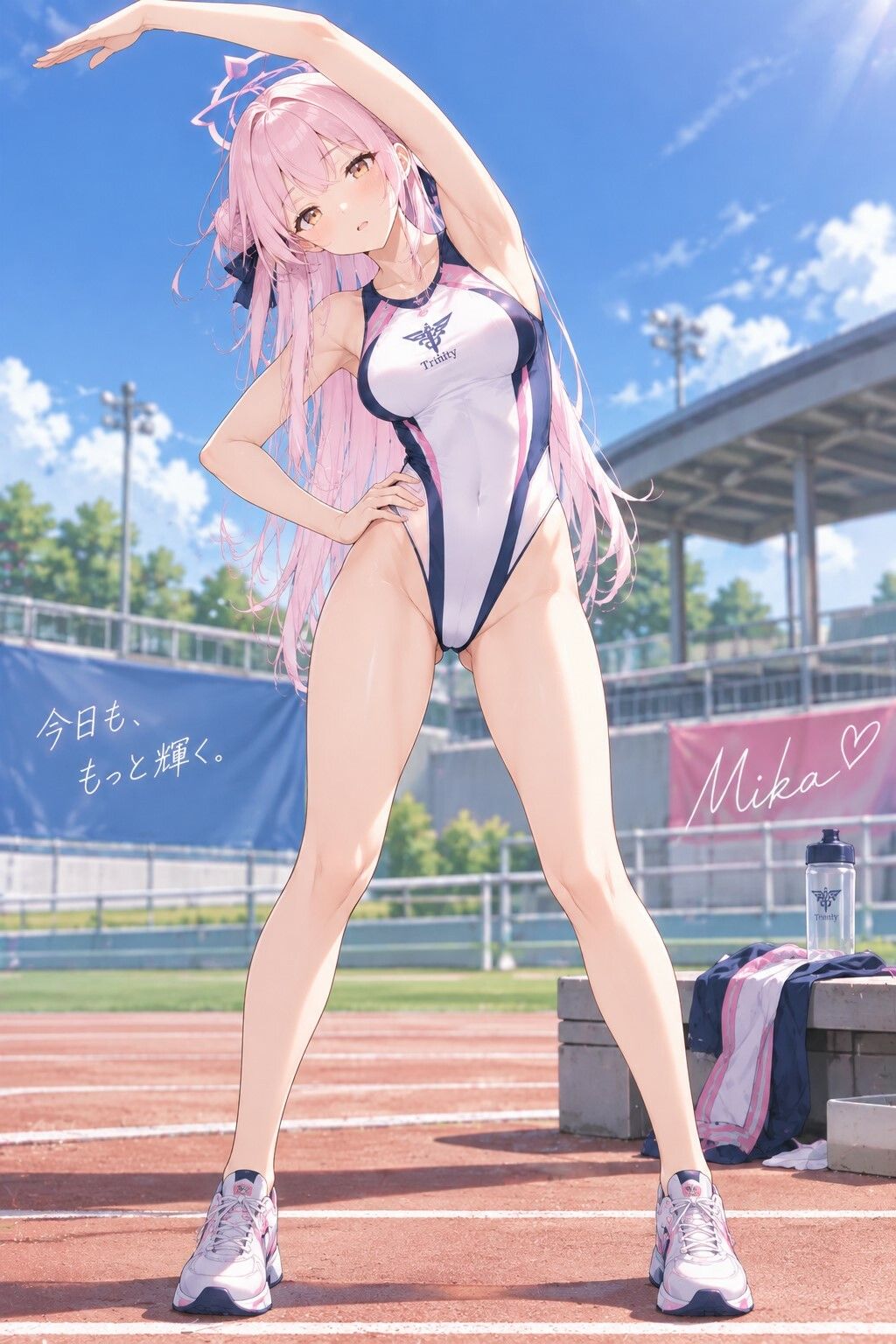ミカ 競泳水着コレクション 画像1