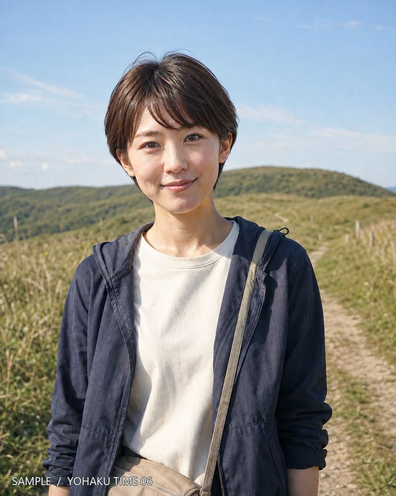 風の高原で、彼女と。