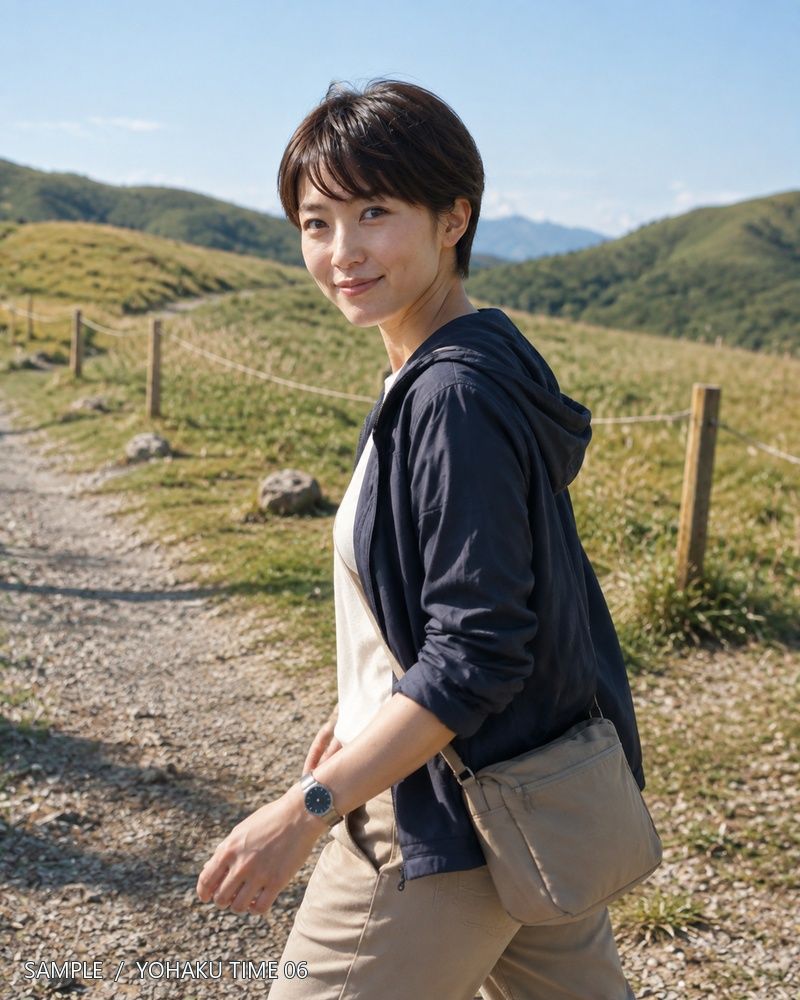 風の高原で、彼女と。
