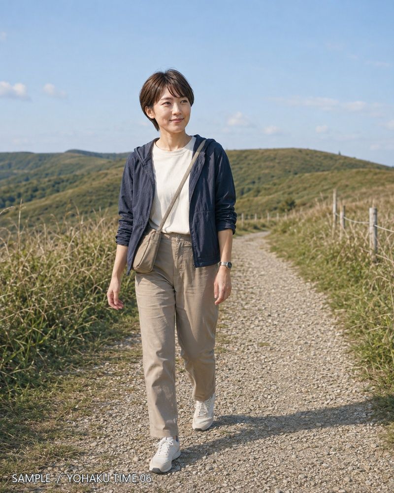 風の高原で、彼女と。