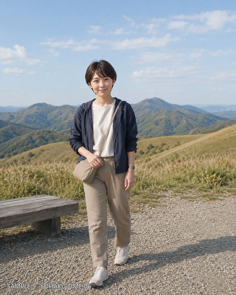 風の高原で、彼女と。