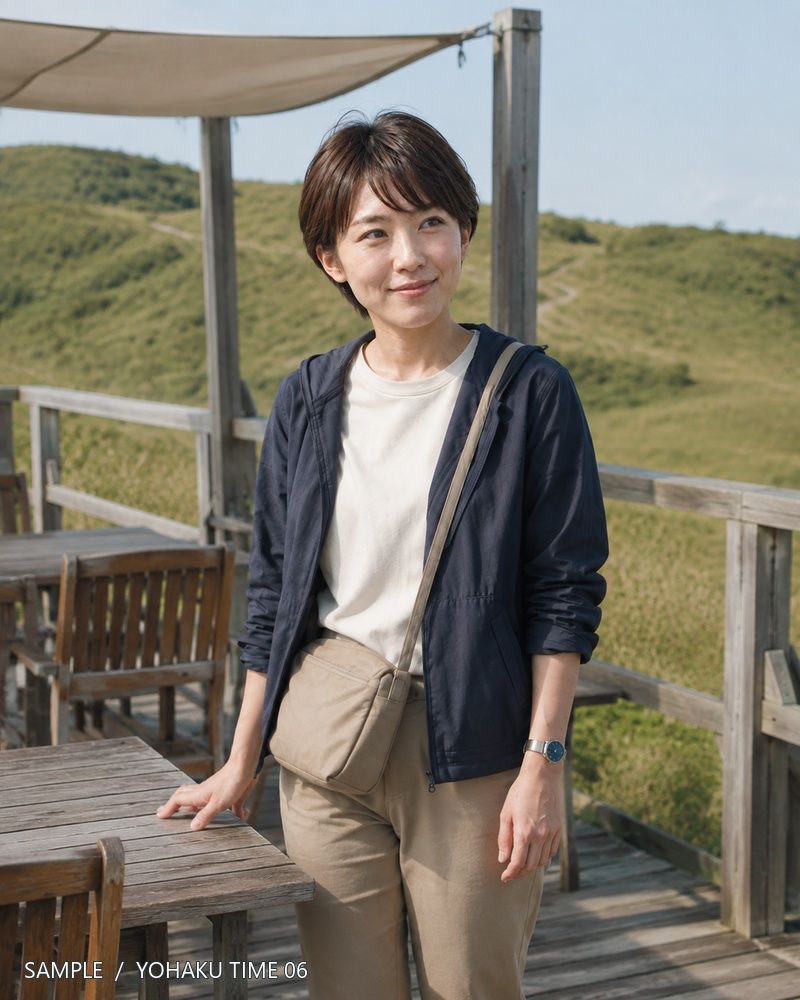 風の高原で、彼女と。