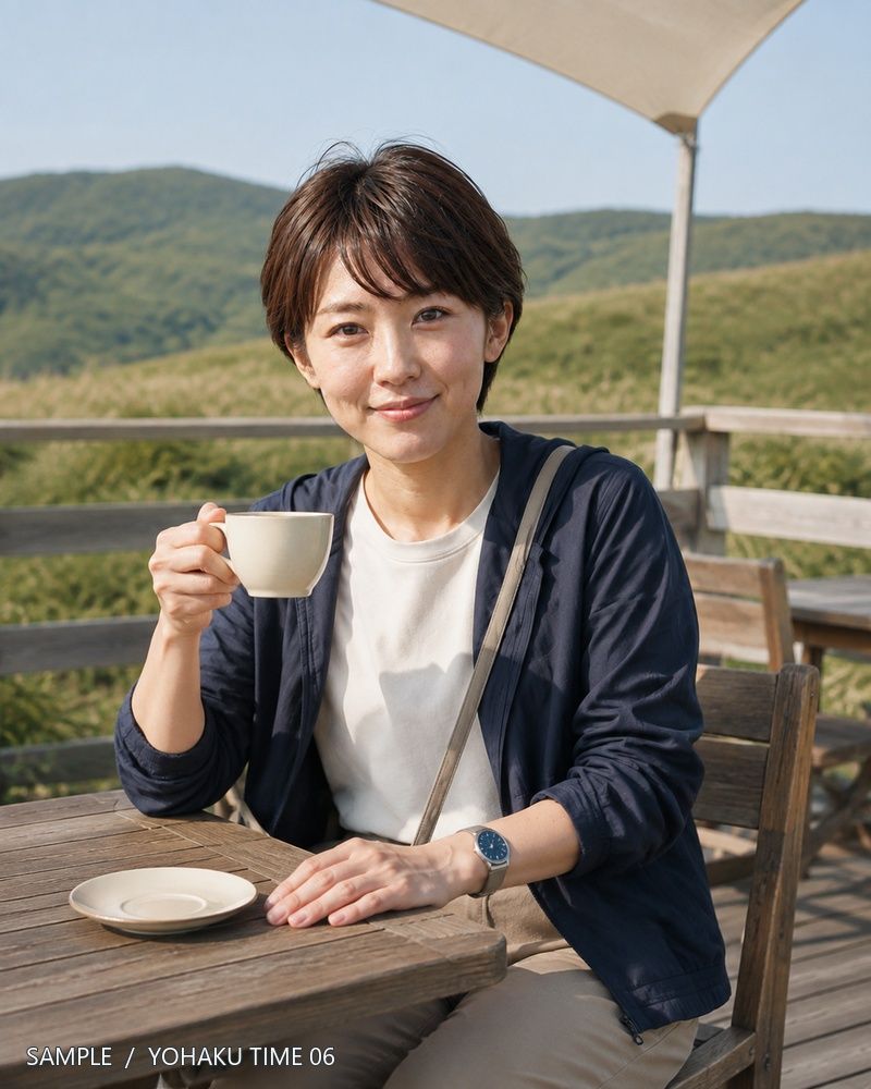風の高原で、彼女と。