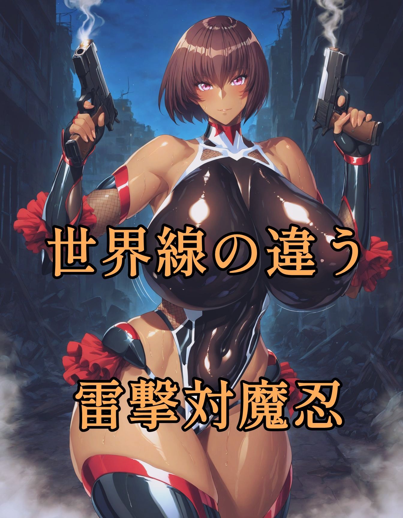 【無料エロ漫画】d_826892 世界線の違う雷撃対魔忍(ツチノコ工房)
