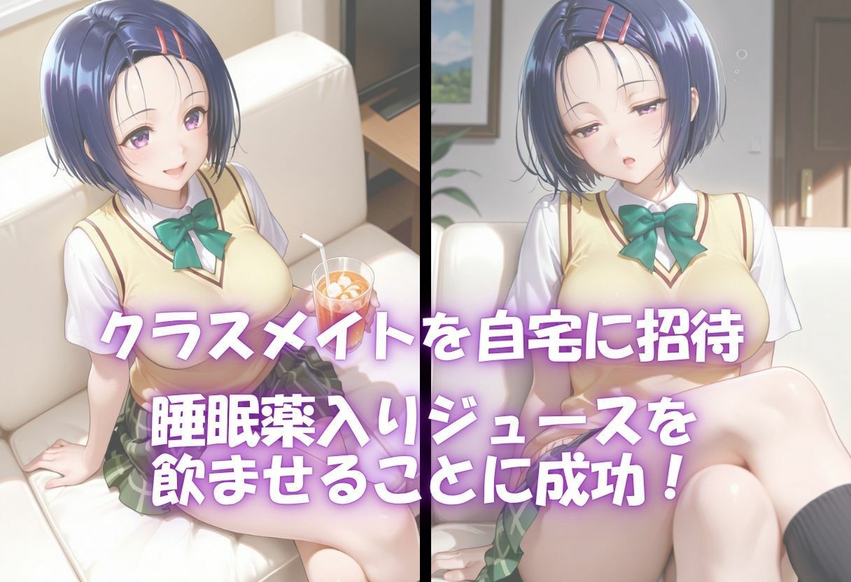 クラスのマドンナを寝ている間に好き放題した話 画像2