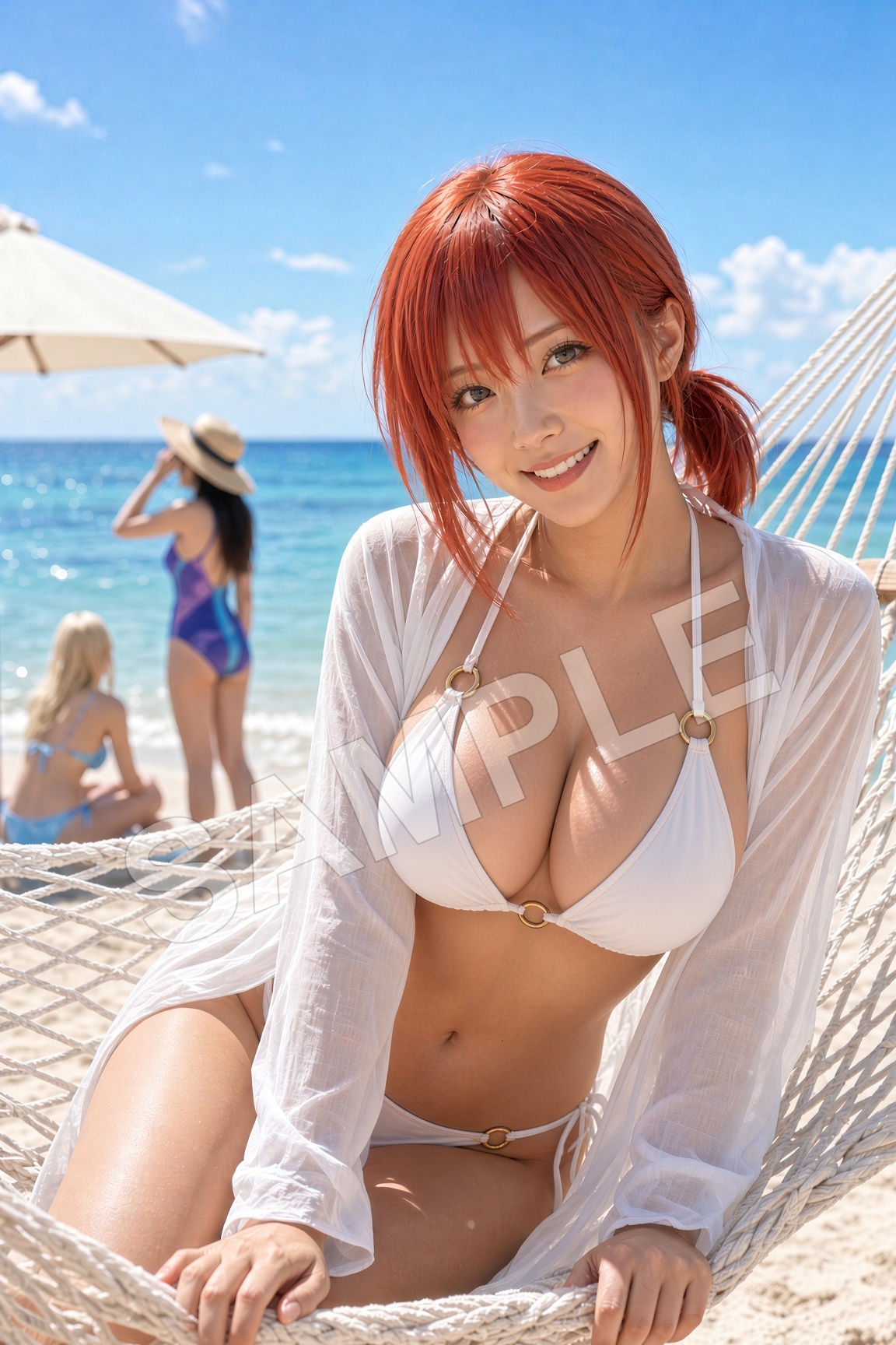 夏彩の英霊たち｜水着コスプレ・ポートレート27 サンプル画像7