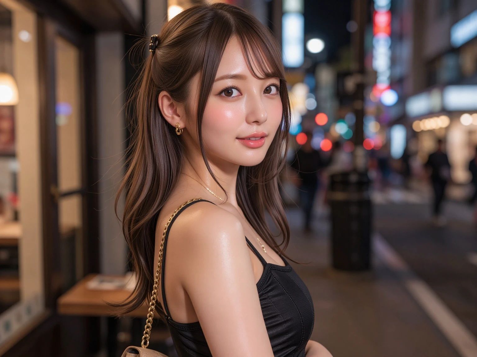 【AI動画】日常崩壊アヘ顔美女図鑑21人〜公共の場で理性を失う着衣美女たち〜【高画質静止画+5秒ショート動画】 画像2