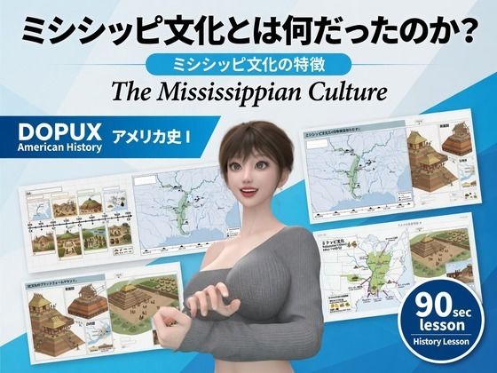 パンチラガチャ★西陣郁奈（にしじんかな）強豪予備校『DOPUX（ドピュックス）』で大学受験生向け講座（世界史）を教える名物講師！（Vol.007:ミシシッピ文化とは何だったのか？）