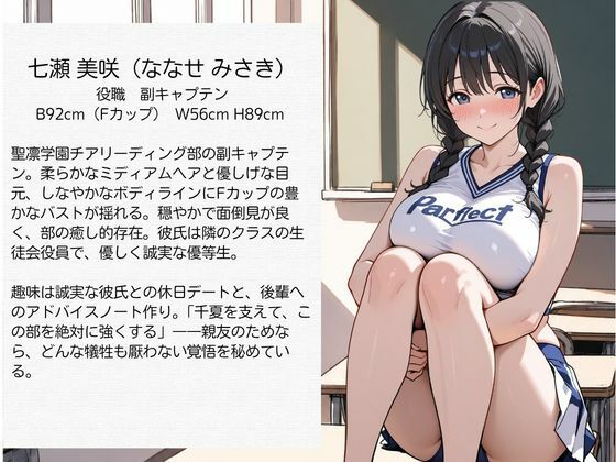 教師にNTRされた学園アイドルJ〇 チア部編 憧れ美少女たちの快楽堕ちのサンプル画像 2