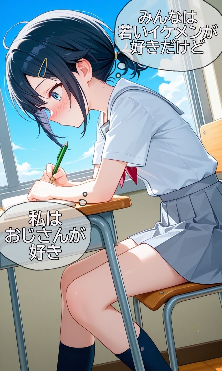 キモおじとのSEXが大好きな千佳ちゃん 画像3