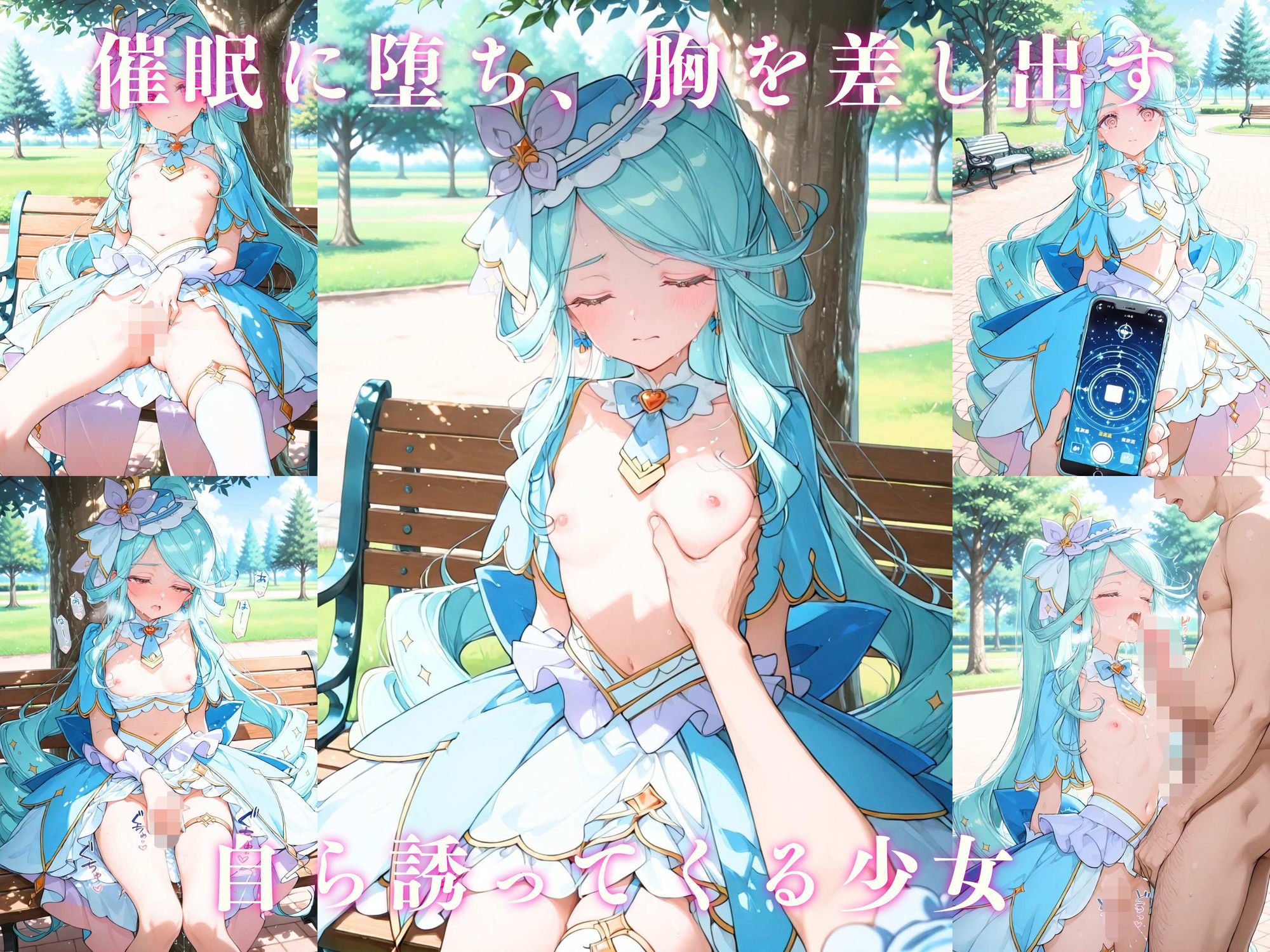 【4K動画付き 増量11本】キュアエク〇ール 催●支配公園で見かけたカワイイあの子を犯したいー 4K高画質 名〇偵プリキュア 帆〇くれあ