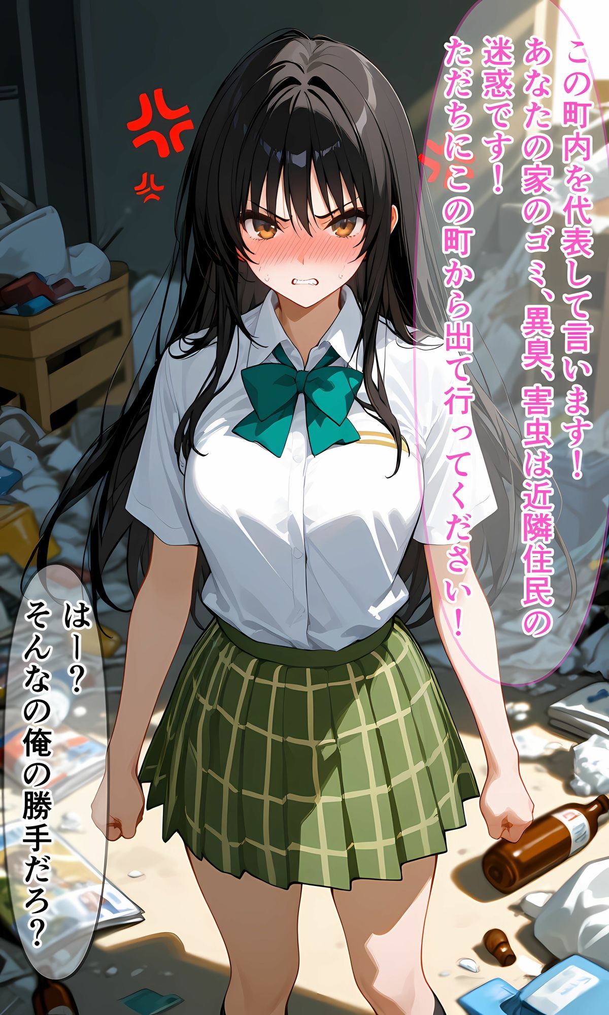 ゴミ屋敷を注意しにきた唯ちゃんの末路