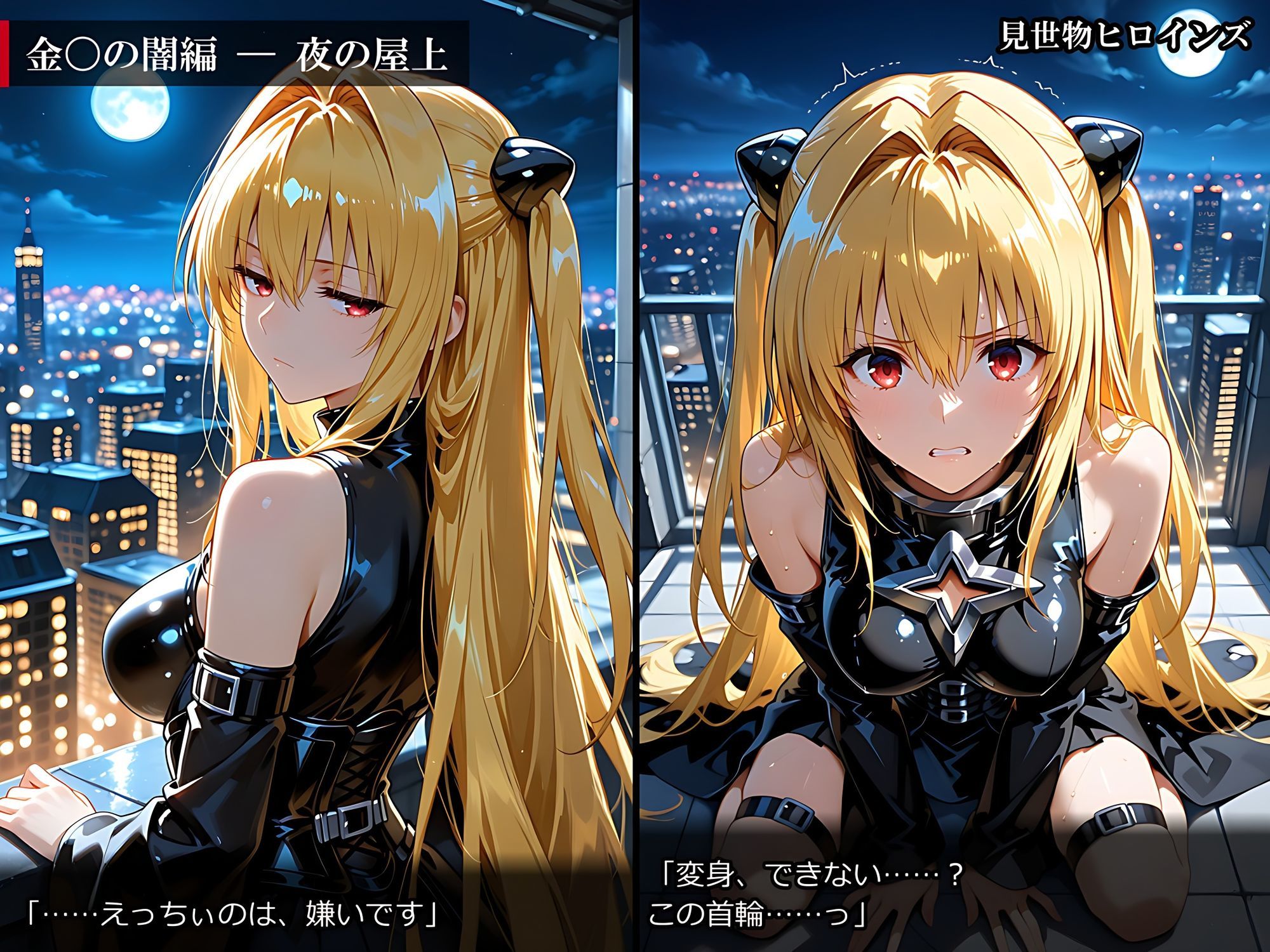 【500枚】見世物ヒロインズ 〜強い女ほど、よく堕ちる〜 ToL〇VEる編 古〇川唯&金〇の闇&御〇涼子