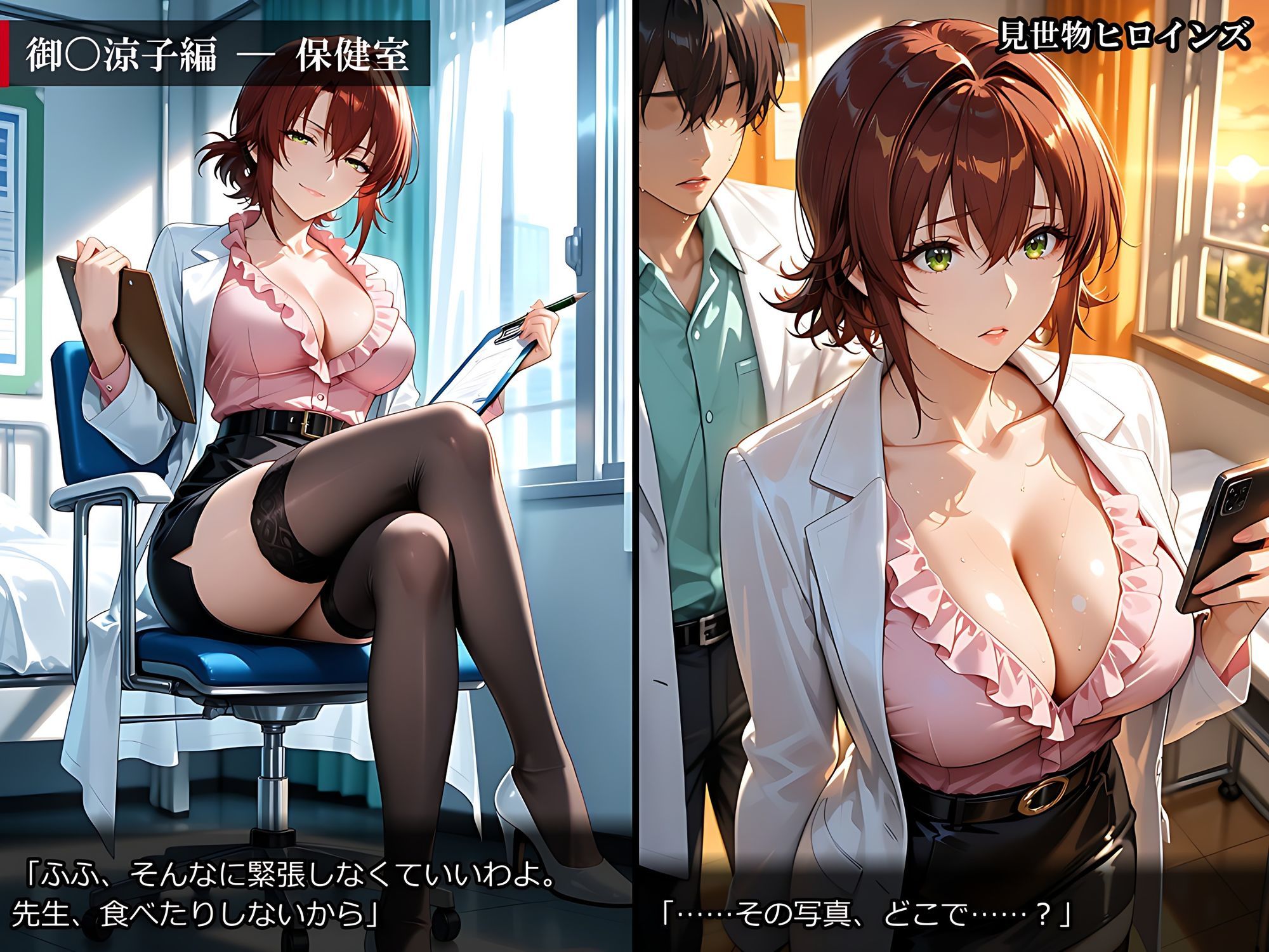 【500枚】見世物ヒロインズ 〜強い女ほど、よく堕ちる〜 ToL〇VEる編 古〇川唯&金〇の闇&御〇涼子