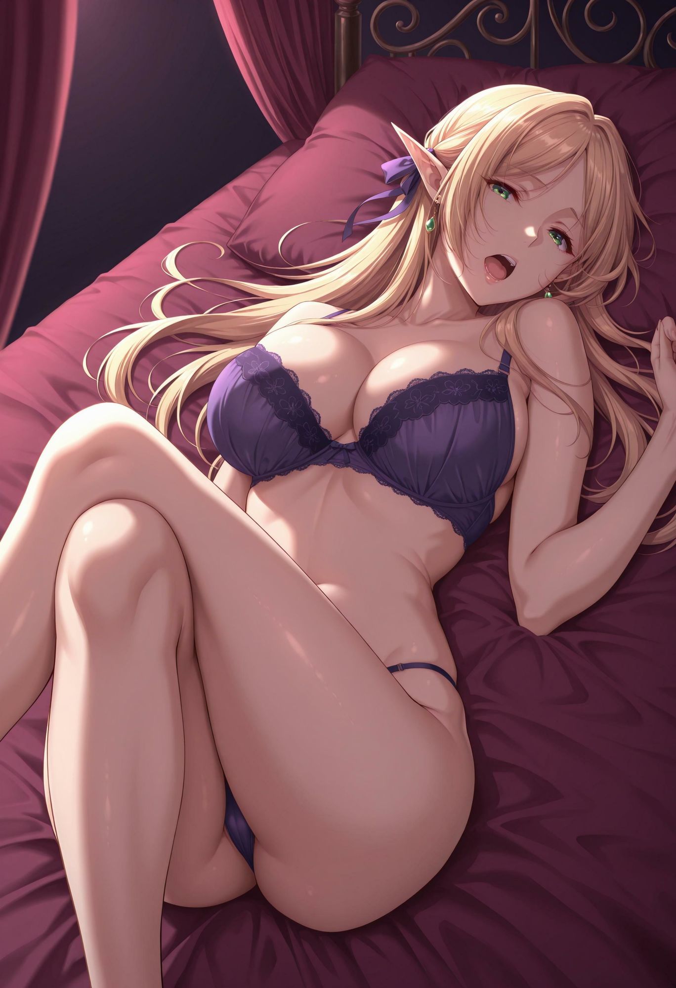 囚われのエルフと沈む日々2