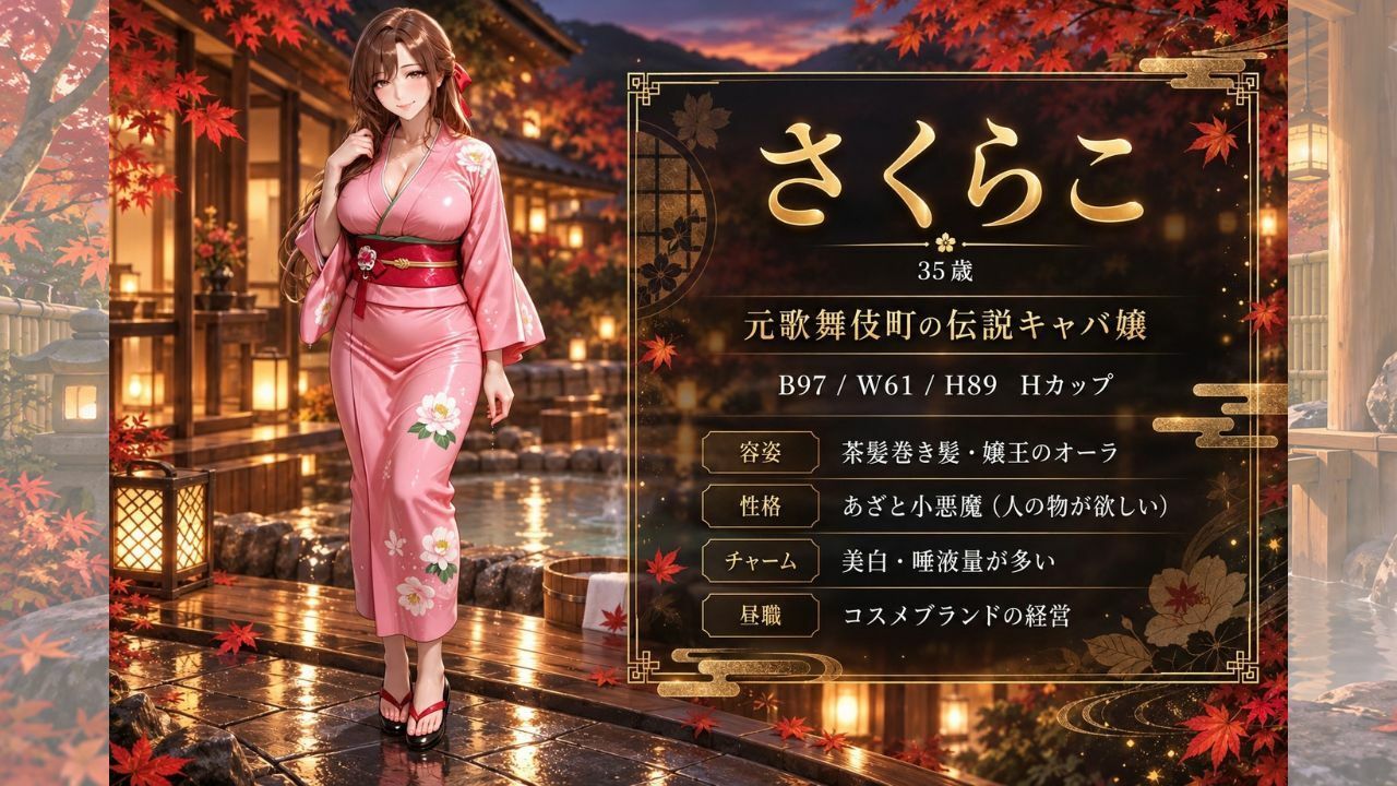 【4KアニメAV】爆美女人妻と行く秋のお忍び温泉旅行 画像5