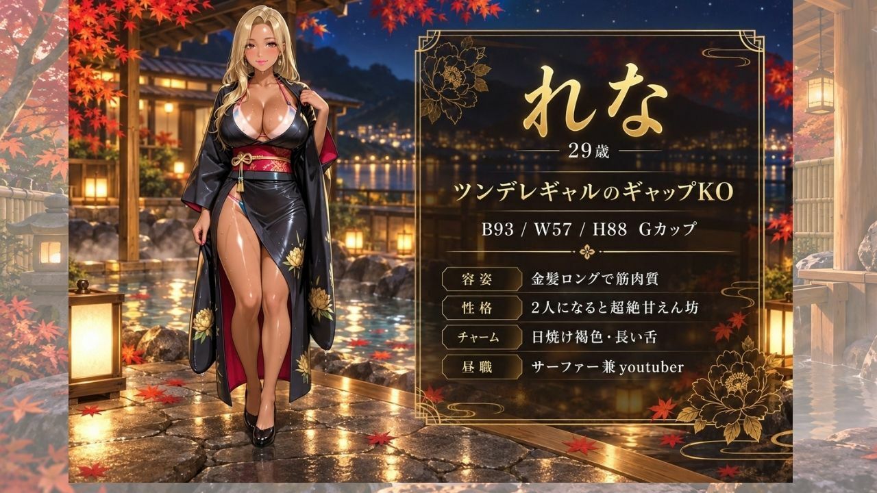 【4KアニメAV】爆美女人妻と行く秋のお忍び温泉旅行 画像7