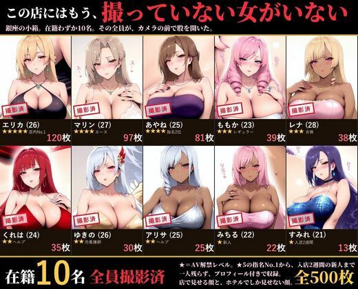 まんこの図鑑05 AV転身キャバ嬢〜在籍10名、全員撮影済〜 画像1