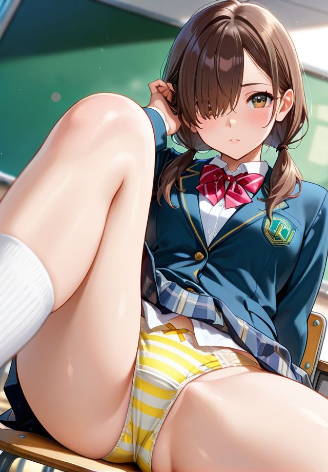 クラスの女子は椅子の座り方が横着過ぎる2 画像4