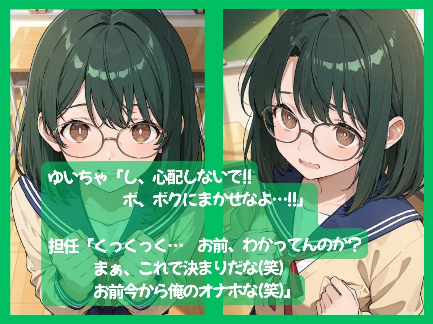 僕っ娘オタクな俺の彼女が担任教師のオナホになった件