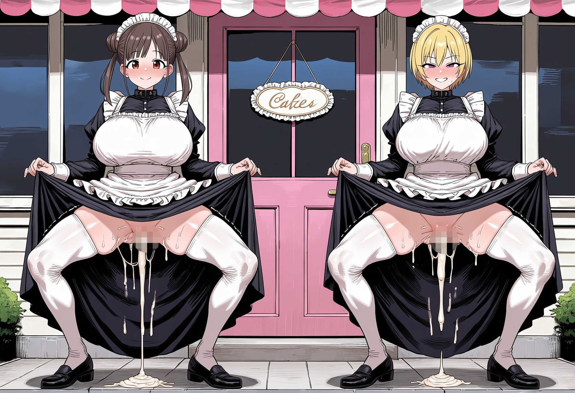 夢幻メイド喫茶 〜ドスケベメイドの裏メニューご奉仕〜