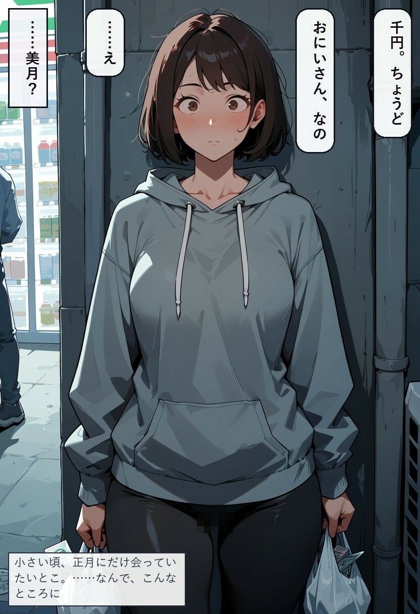 『格安でハメさせてくれる女』の噂を確かめに行ったら、家を失ったいとこだった