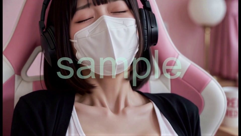巨乳ボブカットちゃんのえちえちオナニー配信 画像6