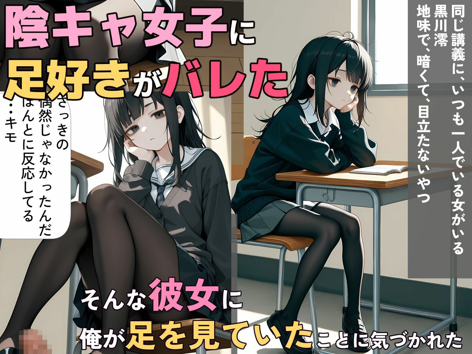 陰キャ女子の専属足コキマゾにされた  〜私以外で興奮したらダメですよ〜