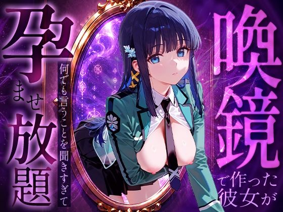 喚鏡で作った彼女が何でも言うことを聞きすぎて孕ませ放題  深○
