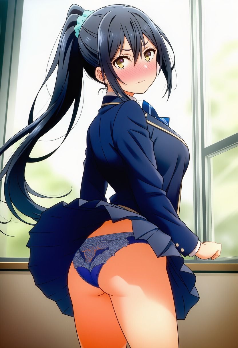 ポニテJKのパンチラ集Day1