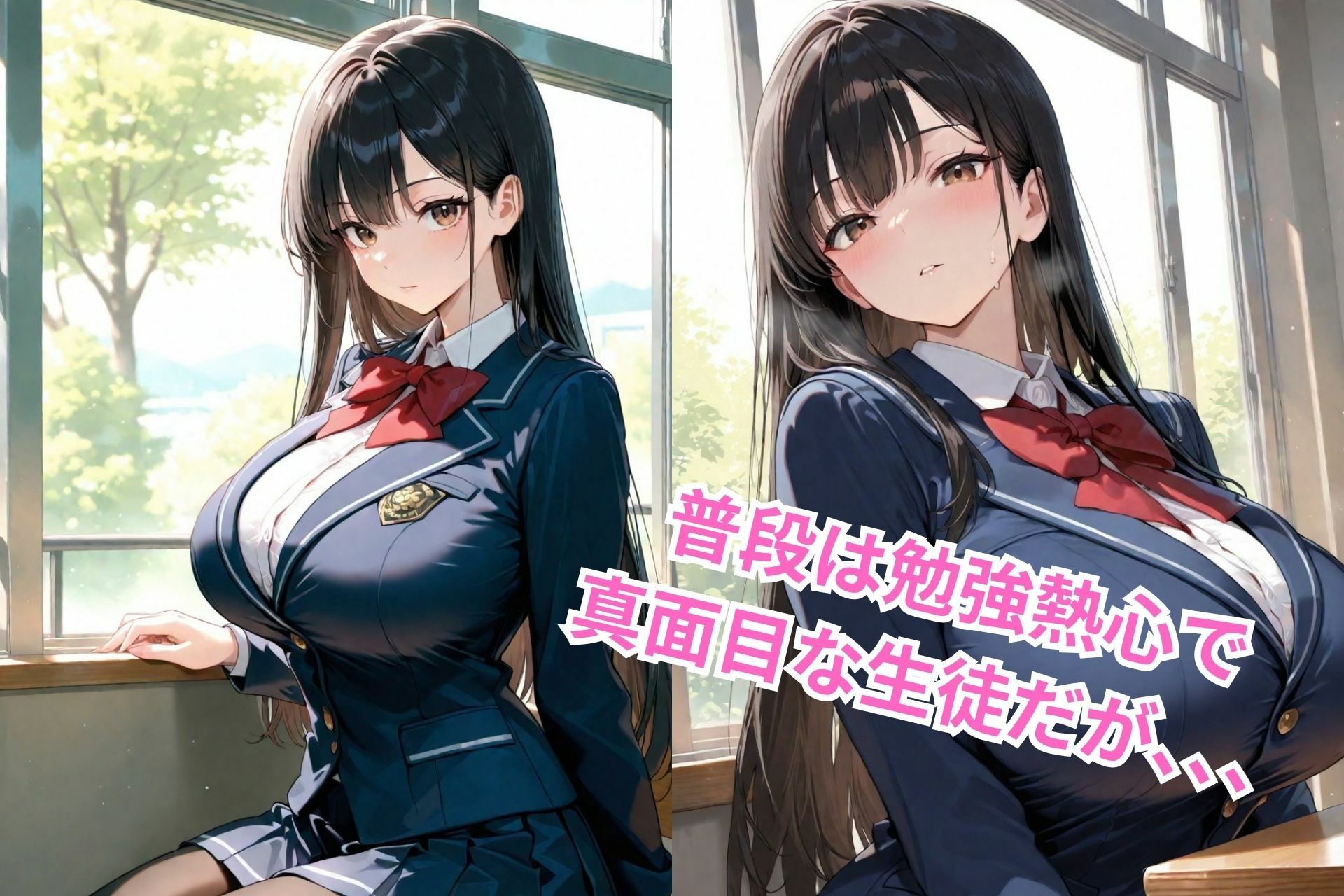 拒んでいた制服が自分から乱れるまで