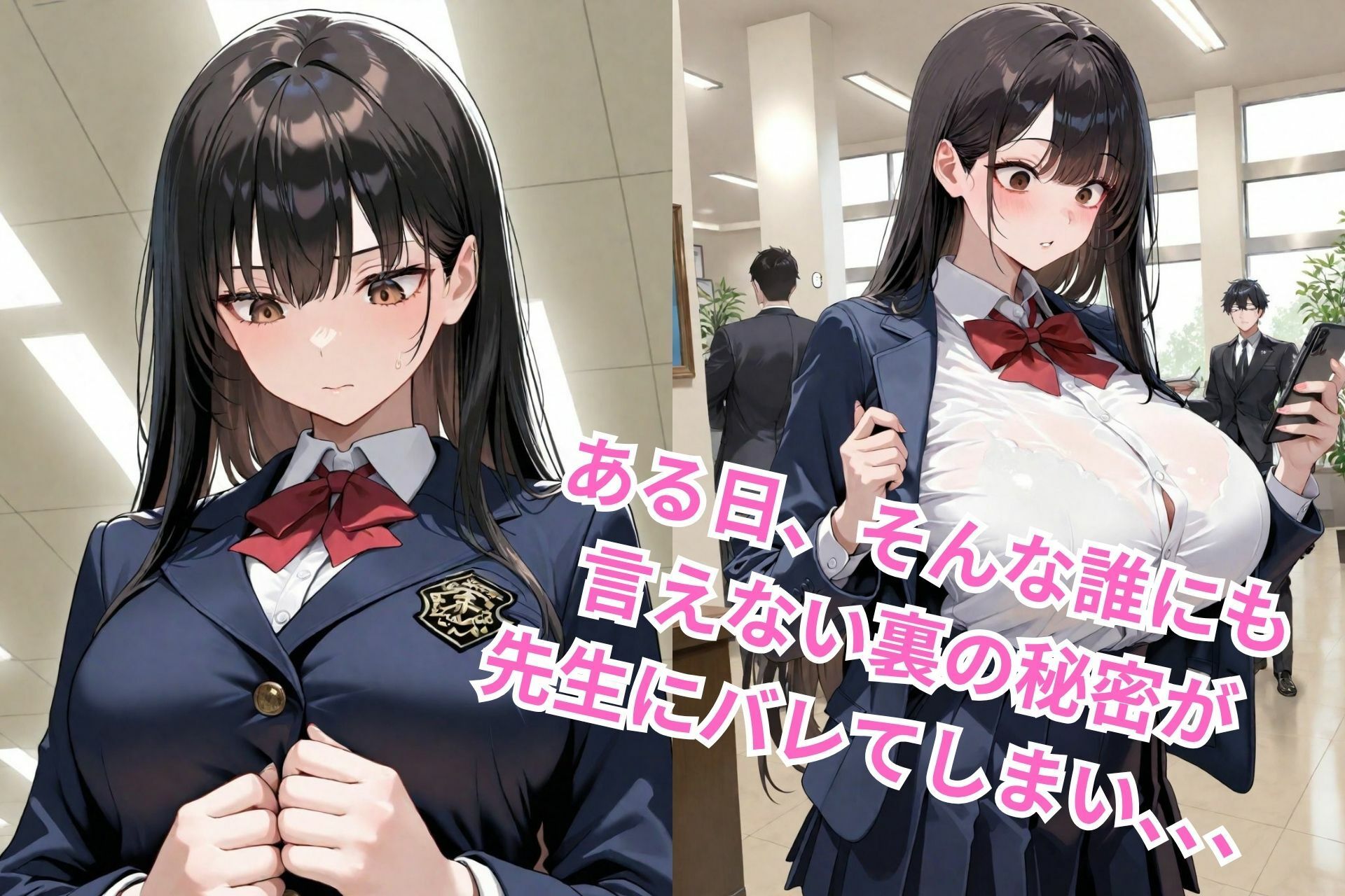 拒んでいた制服が自分から乱れるまで