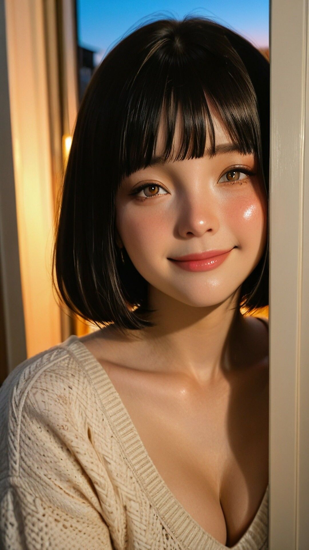 【AIグラビア】完全主観POV・僕だけのカノジョと秘密の家デート50枚超