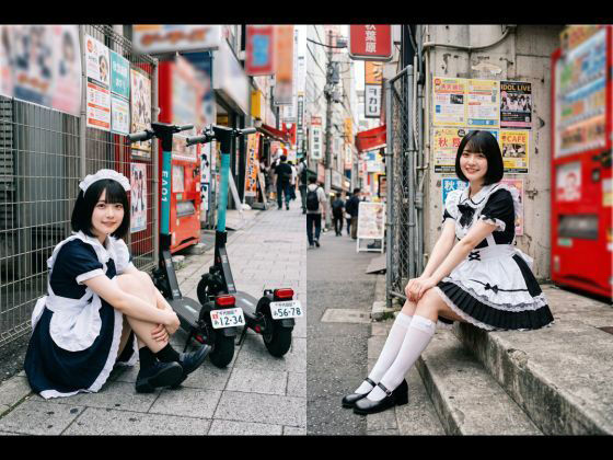 オタク街のメイドさん 画像4