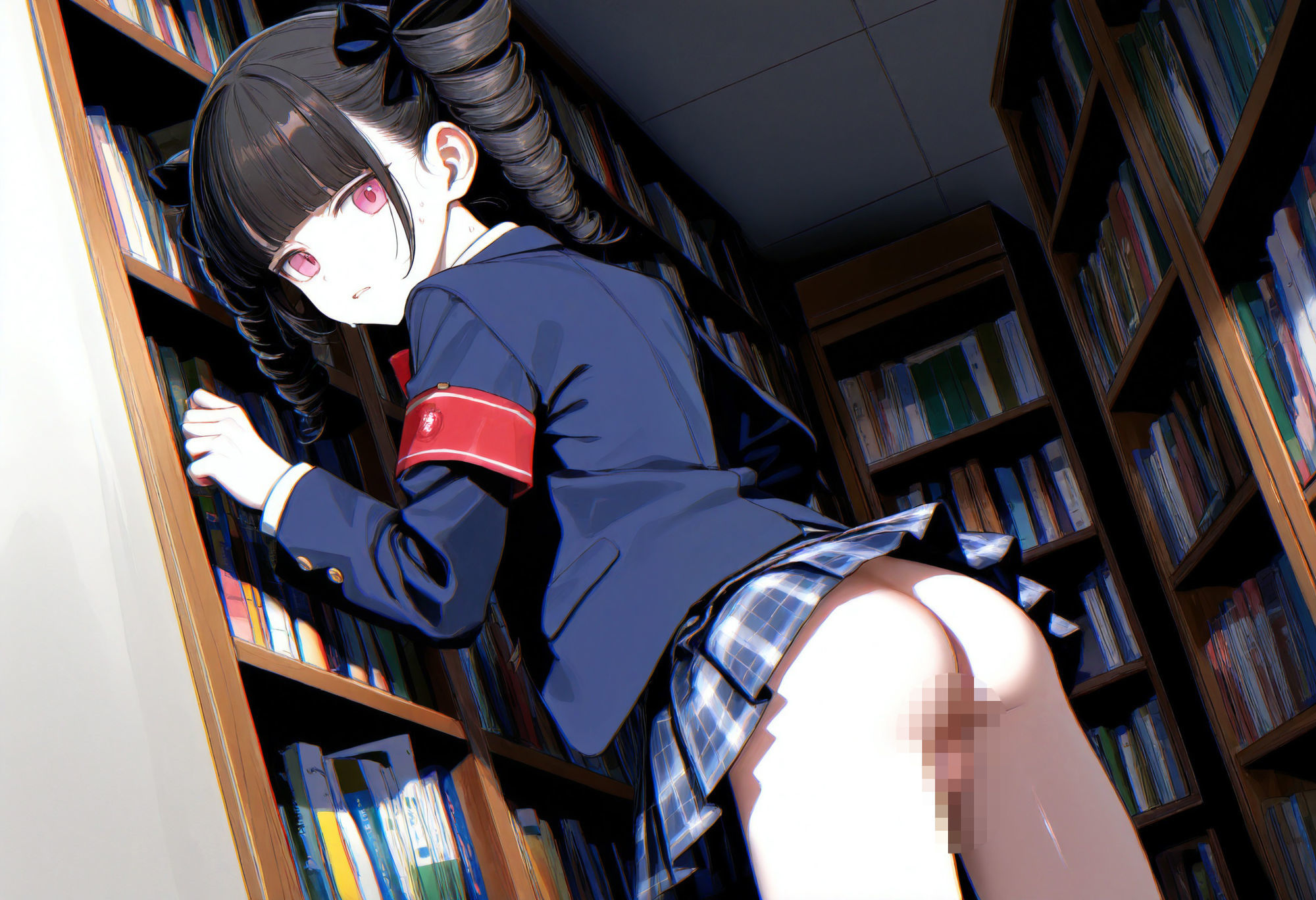男の娘図書委員の秘密