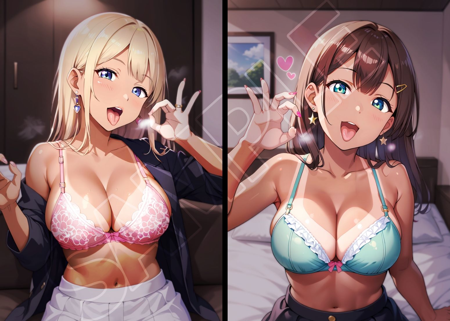 黒ギャルフェチ3点セット